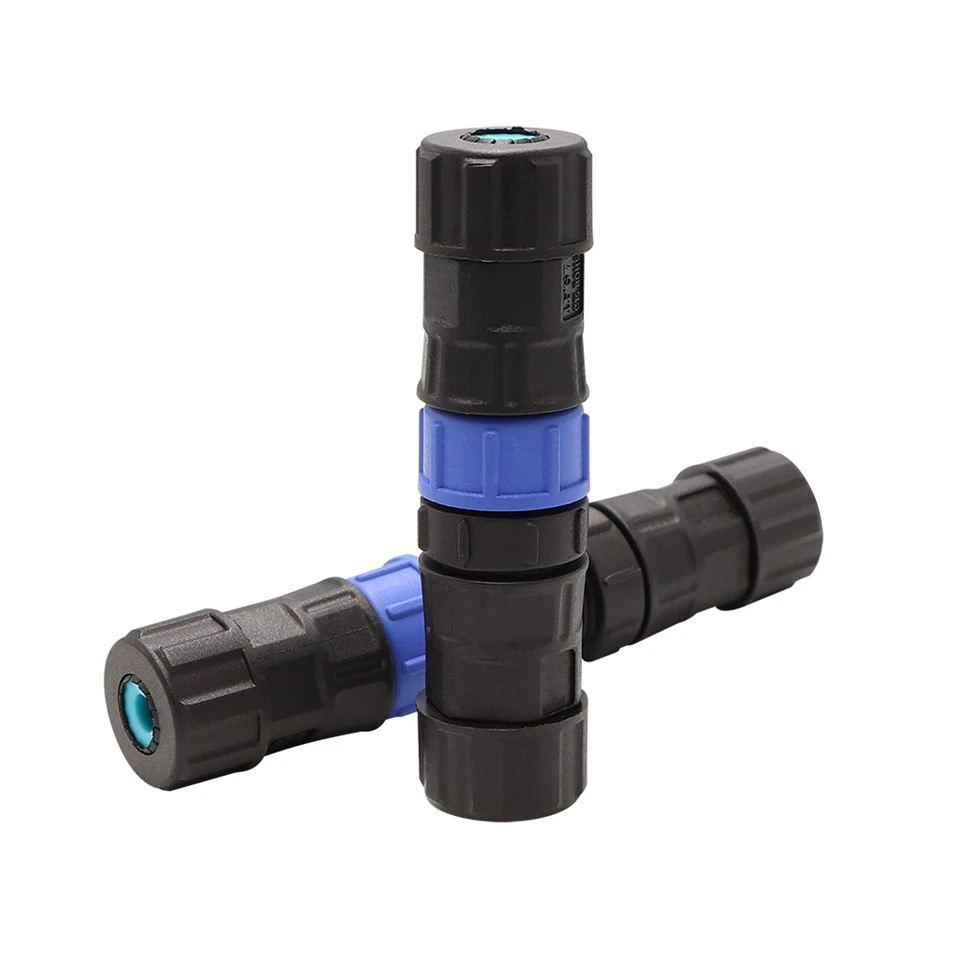 Đầu nối chống nước được xếp hạng lõi M12 3 IP68