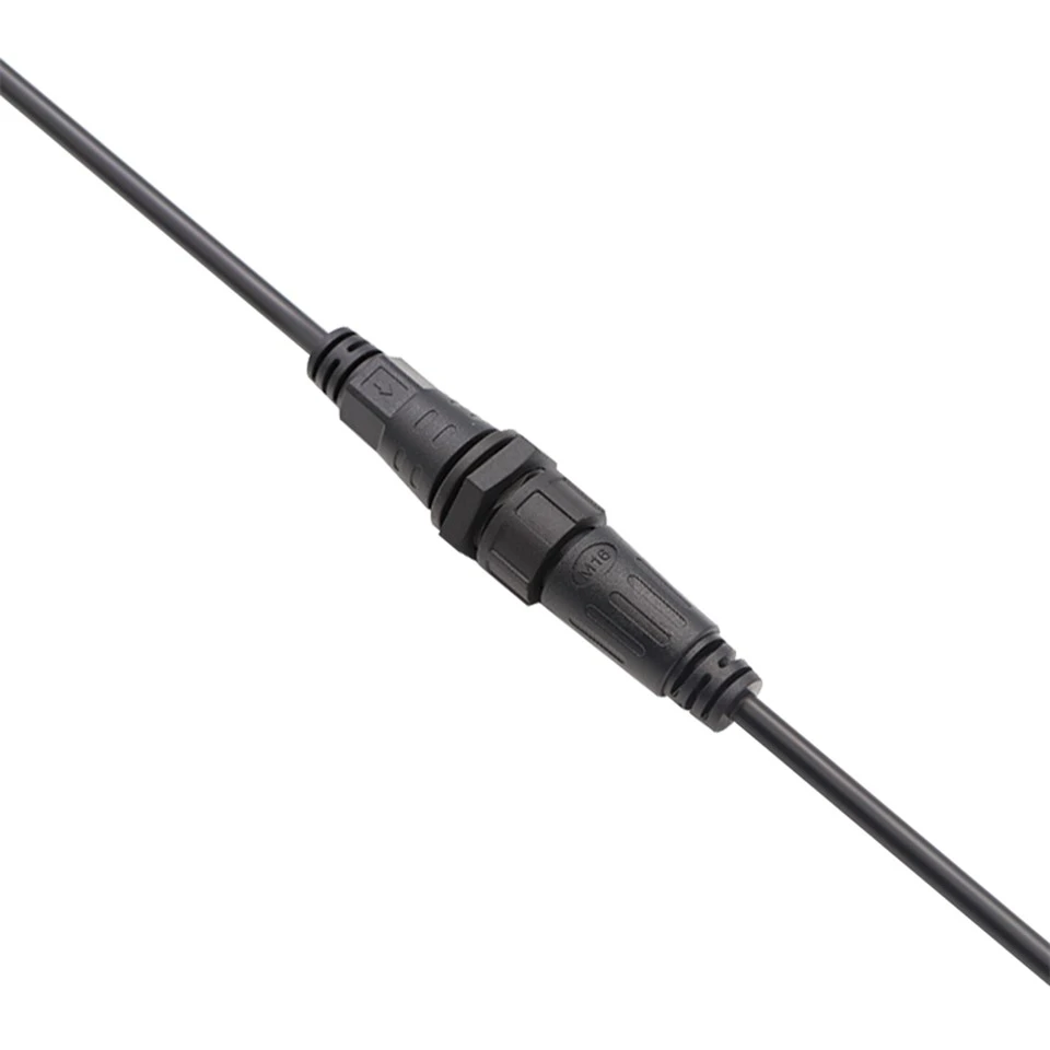 M16 4 Đầu nối chống nước có ren IP67